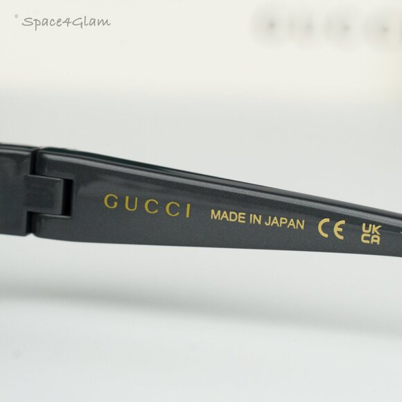 Gucci Women Sunglasses Grey Red Miror Logo Shield Mask GG1650S 009 BRAND NEW main image 4